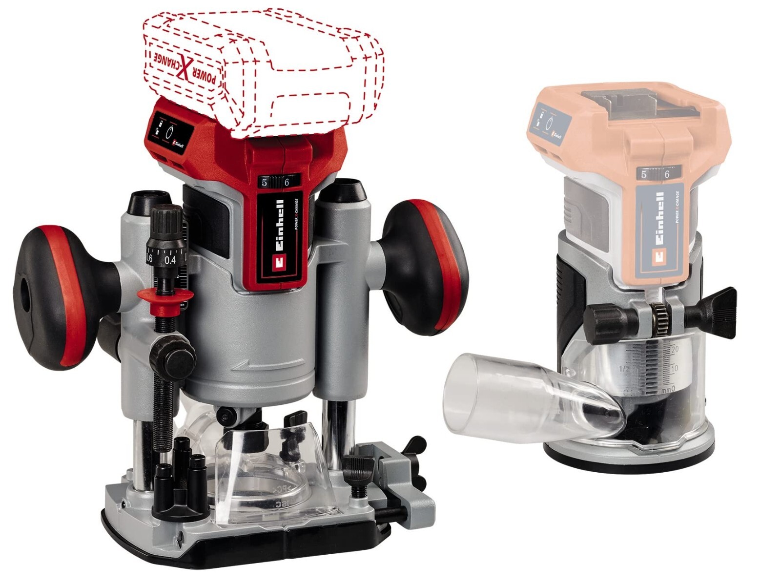 Défonceuse affleureuse 18V pour rainurer et profiler le bois sans contrainte de câble électrique