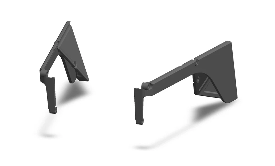 JCAD Rear Fenders for Vanquish Products H10 Optic - Color Options - Image 3 of 4