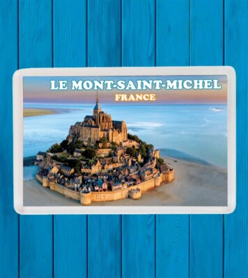 Le Mont-Saint-Michel Frankreich Kühlschrank Magnet Souvenir