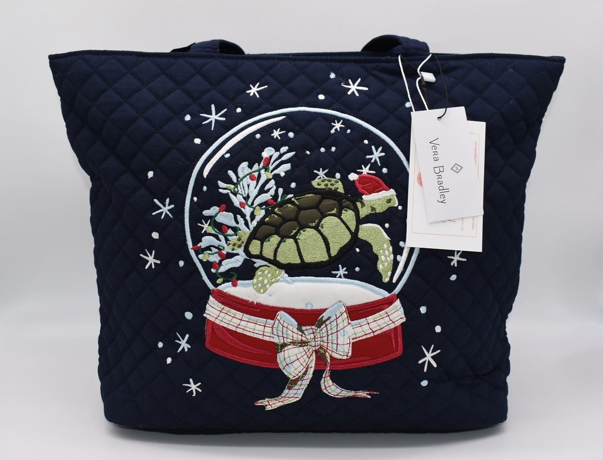 NWT Vera Bradley Santa Turtle Backpack/clip and mini pouch Vera Bradley Sea Turtles Backpacks for Women | Mercari main image 2