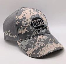 NAPA RACING DIGITAL CAMO HAT INTREPID FALLEN HEROES FUND RON CAPPS Strap Back