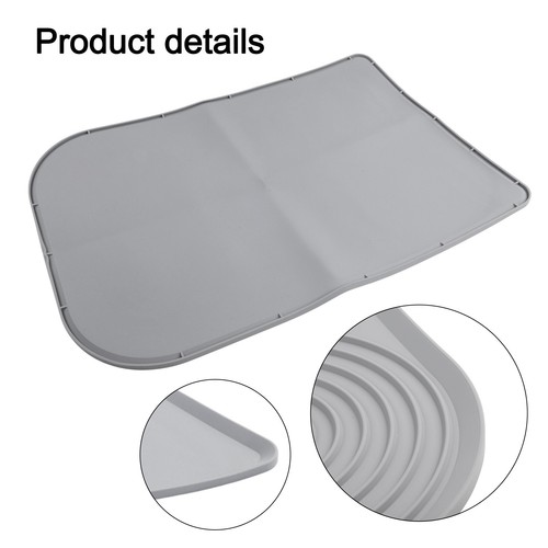 Silicone Kitchen Mat 60x40 cm for Coffee Machines with Spill Containment - Picture 10 of 33