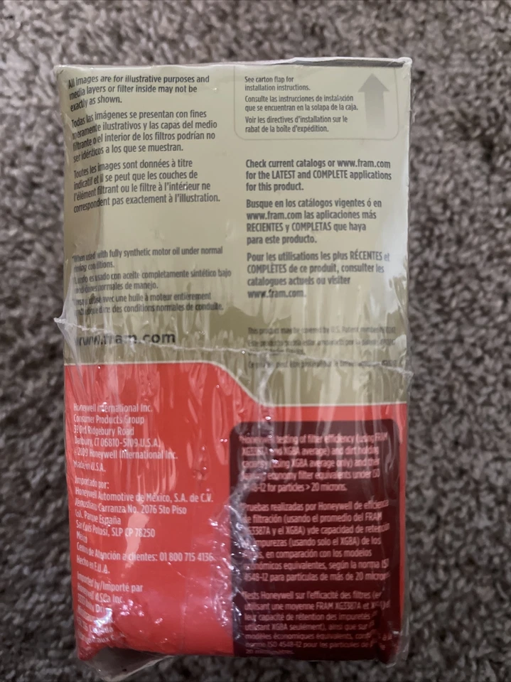 Marco de filtro de aceite de motor XG2870A Foto 4 de 4