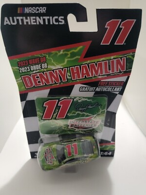 2023 NASCAR AUTHENTICS WAVE 8 DENNY HAMLIN INTERSTATE BATTERIES 1/64