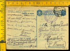 Seconda Guerra Franchigia Posta Militare 95 Alpini Cauriol Francia Tras. Punti11