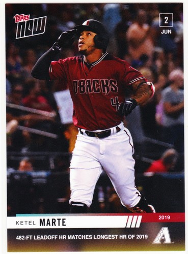 2019 Topps Now 318 Ketel Marte