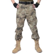 Men's Tactical Military Pants Army Combat Cargo Outdoor Pants Camouflage Hiking