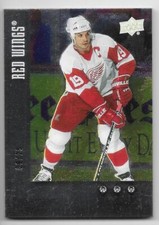 19/20 BLACK DIAMOND 96-97 TRIBUTE TRIPLE DIAMOND RELICS #BDTSY Steve Yzerman /25