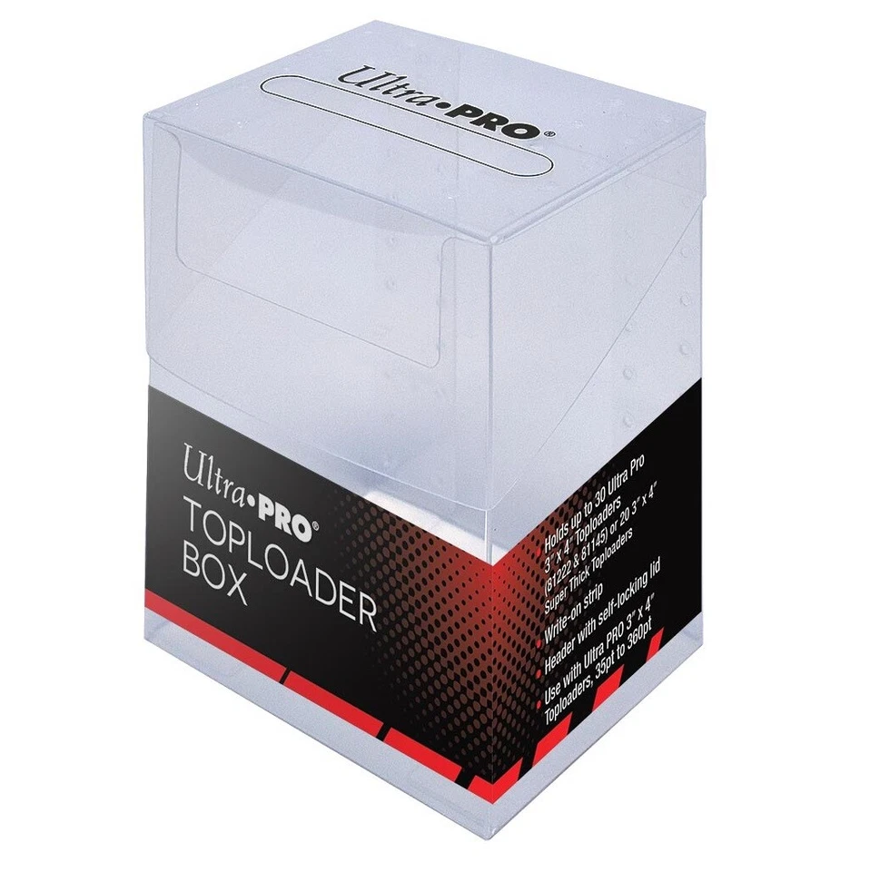 10x Ultra PRO Toploader Box Card Storage Top Loader Holders - Image 2 of 4