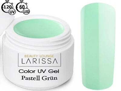 BEAUTY LOUNGE LARISSA Color LED UV Gel 5ml Farbgel French Modellage Nail Art Nagel Farbe Pastell Grün
