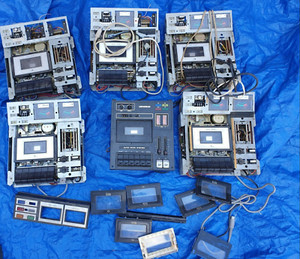 5 Grundig Kassettendeck und  1 Universium Kassettendeck defekt/ Ersatzteil