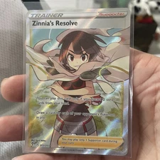 MisCut & Inverted Back ERROR -Zinnia’s resolve - Pokémon Evolving Skies 1 of 1