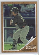 2011 Topps Heritage Minor League Edition Green Tint /620 Darrell Ceciliani 1c7