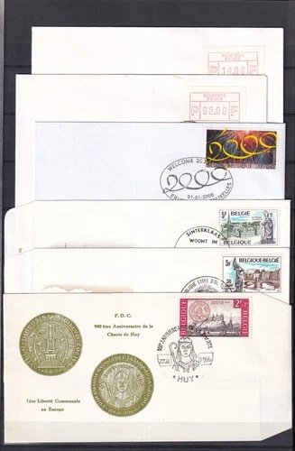 [G188063] Belgium Nice Lot FDC First Day Cover UNG