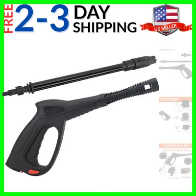 #ad High Pressure Water Spray Gun Wand Nozzle Replacement Pressure Washer Gun Co... $52.24
