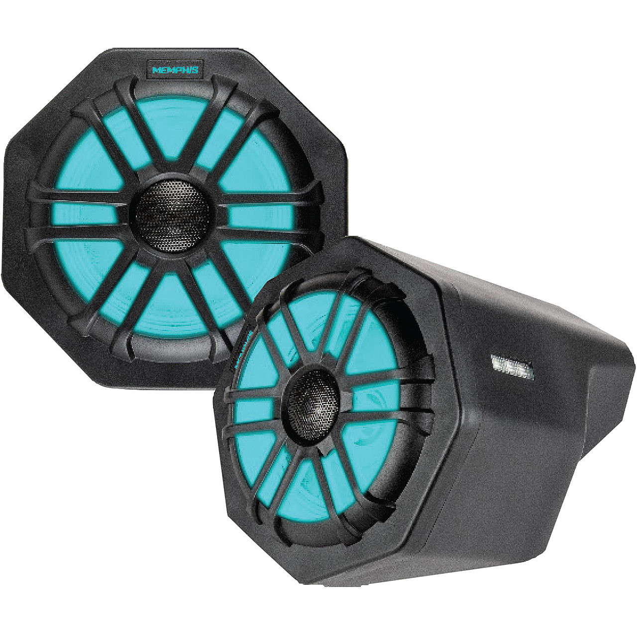 Memphis GEN65FE 75/150 Watts IPX6 LED RGB 6.5" Front Pod W/Plug & Play Harnesses