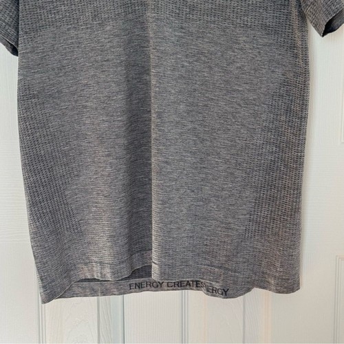 Lululemon Men’s Metal Vent Tech Polo Shirt Gray Size L Short Sleeves - Picture 4 of 13