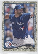 2014 Topps Camo 17/99 Todd Redmond #84 4r2