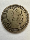 1906 50c Barber Silver Half Dollar