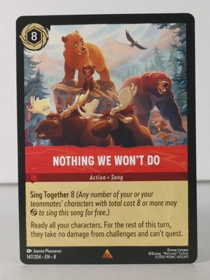 Nothing We Won't Do - Reign of Jafar - 147/204 - Rare - A