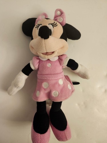 Peluche Minnie Mouse - 9 pollici - vestito rosa a pois, basta giocare. Walt Disney - Foto 2 di 9