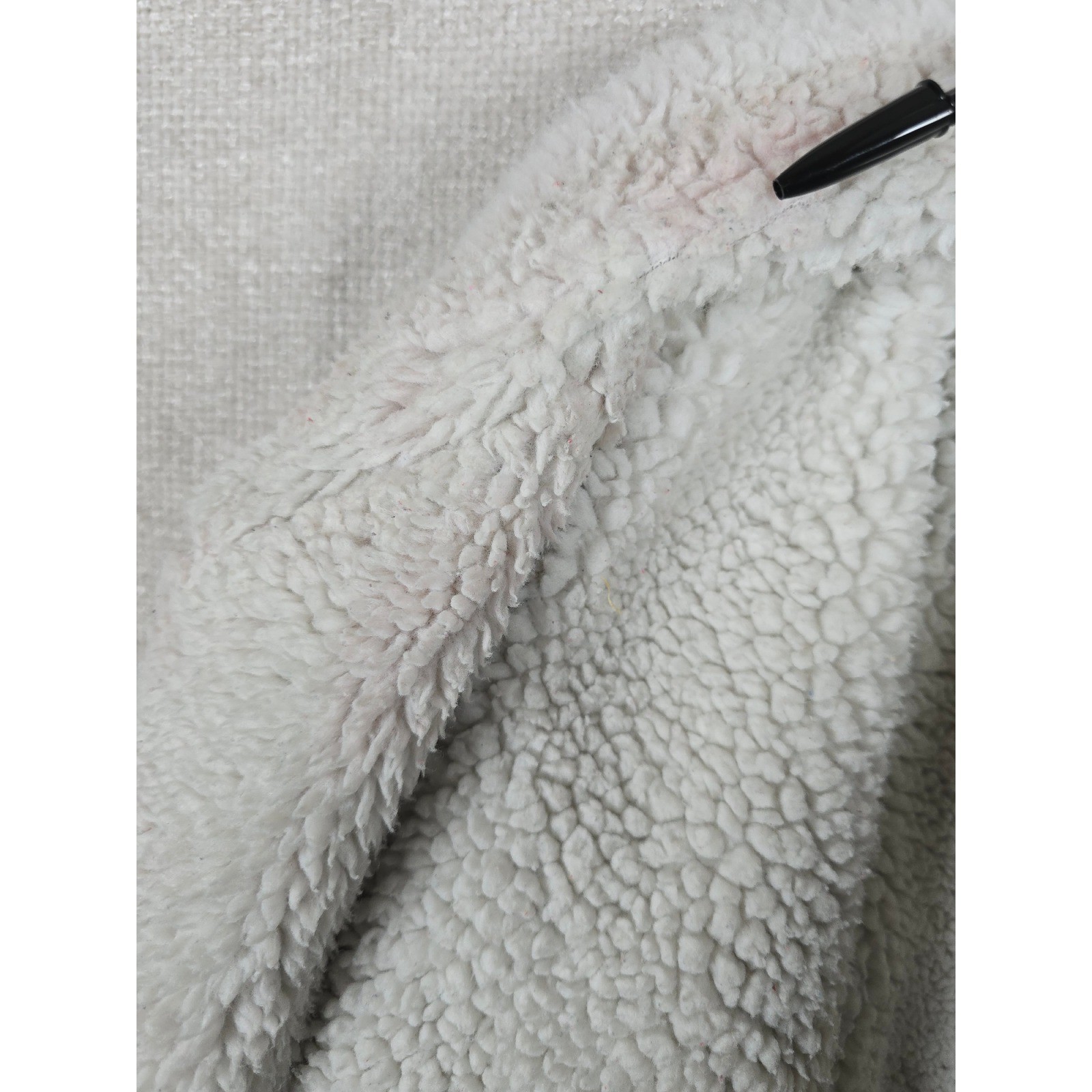 Vintage Levis 70609 0219 Sherpa Lined Denim Jacket Acid Wash Blue Made in USA M thumbnail 8