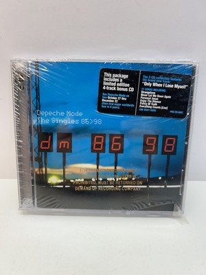 Depeche Mode The Singles 86 98 2CD + Bonus Disc Promo New Sealed 1998 Reprise