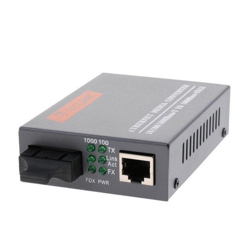 Convertisseur multimédia externe Gigabit Ethernet émetteur-récepteur monomode double fibre - Photo 4/4