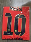 Lionel Messi Autographed FC Barcelona #10 Soccer Jersey, BAS Authenticated