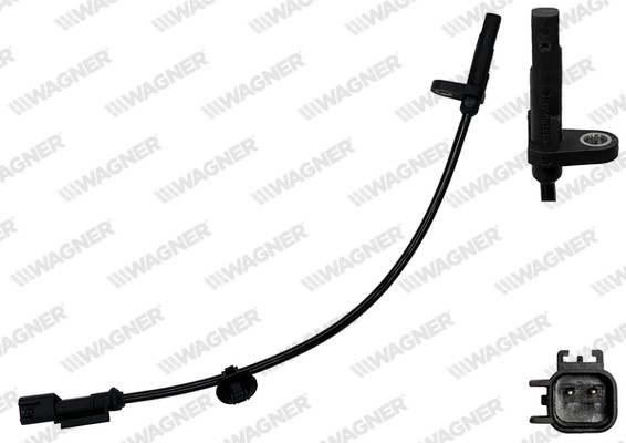Wagner ABS Sensor Raddrehzahl DrehzahlfüHler FüR Ford Transit V363 Kasten FCD-image