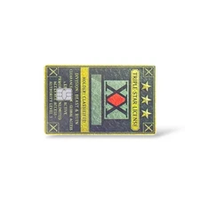 Hunter x Hunter Holographic Credit Card Sticker Debit Card Skin Cover Black