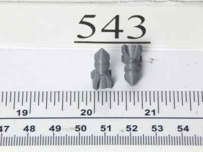 1985 M.A.S.K | Replacement Parts THUNDERHAWK Rocket Bomb Set Custom 3D Repro