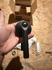 Schlage F40 BRW 622 Matowa czarna klamka do łóżka i wanny Prywatność Nowa- Otwarta skrzynka