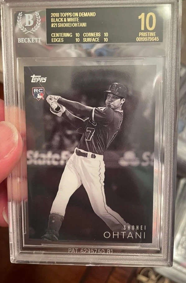 2018 Topps On Demand Black & White - Shohei Ohtani #21 for sale | eBay