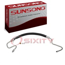 Sunsong Power Steering Pressure Line Hose for 2001-2002 GMC Sierra 2500 HD ga