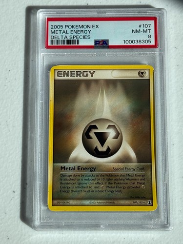 Metal Energy graded PSA 8 for sale on eBay