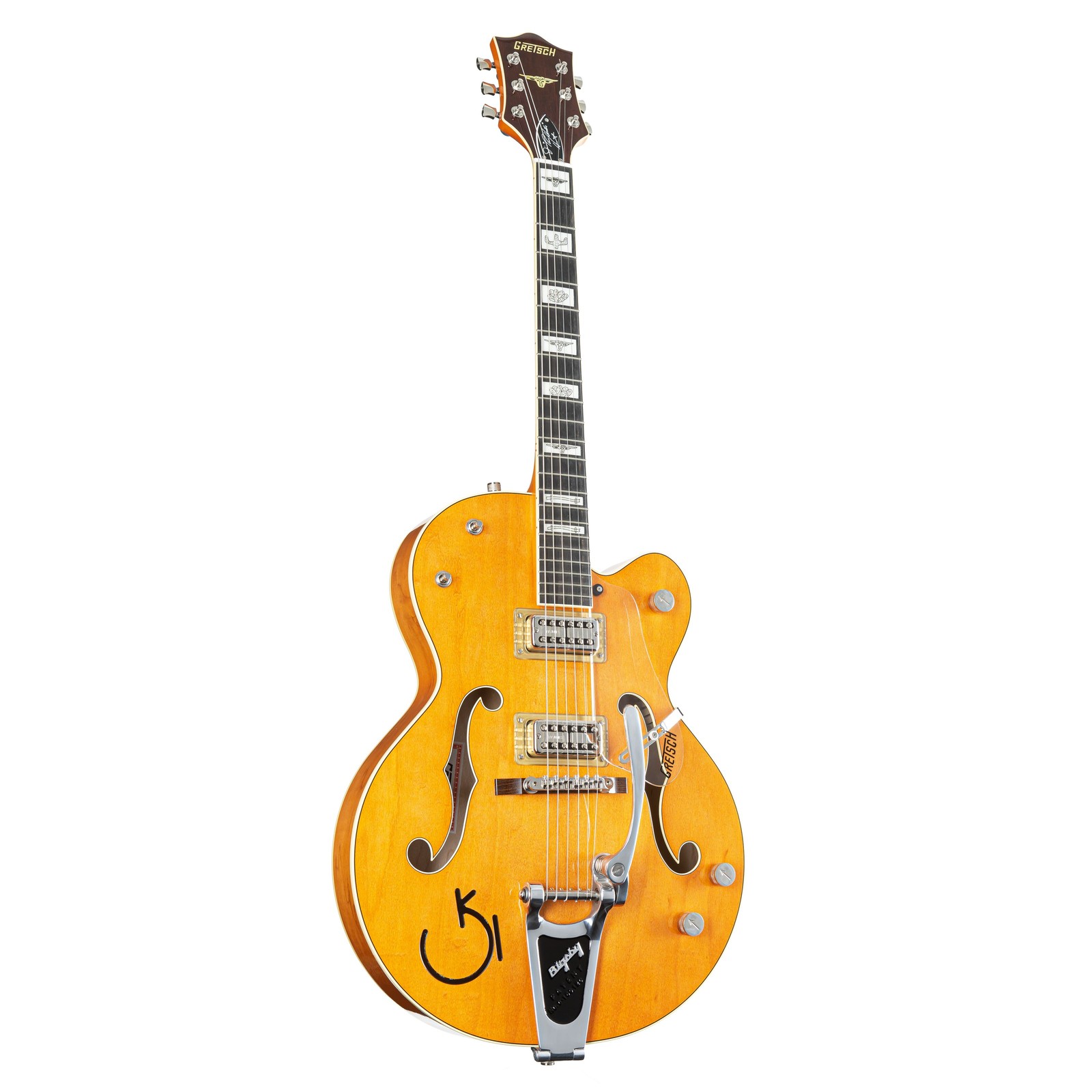Gretsch G6120RHH Reverend Horton Heat Orange Stain Lacquer - Halbakustik Custom 735090₽
