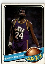 1978-1979 Topps Basketball. Spencer Haywood #12