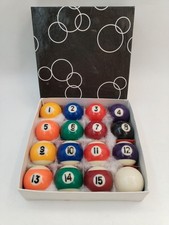 Boules De Billard Mini 4 CMS Diamètre Jeux Américain Jeu Aramith Powerglide