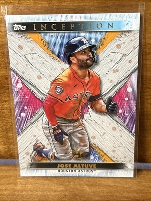 2024 Topps Inception JOSE ALTUVE #111 Short Print X SP Houston Astros