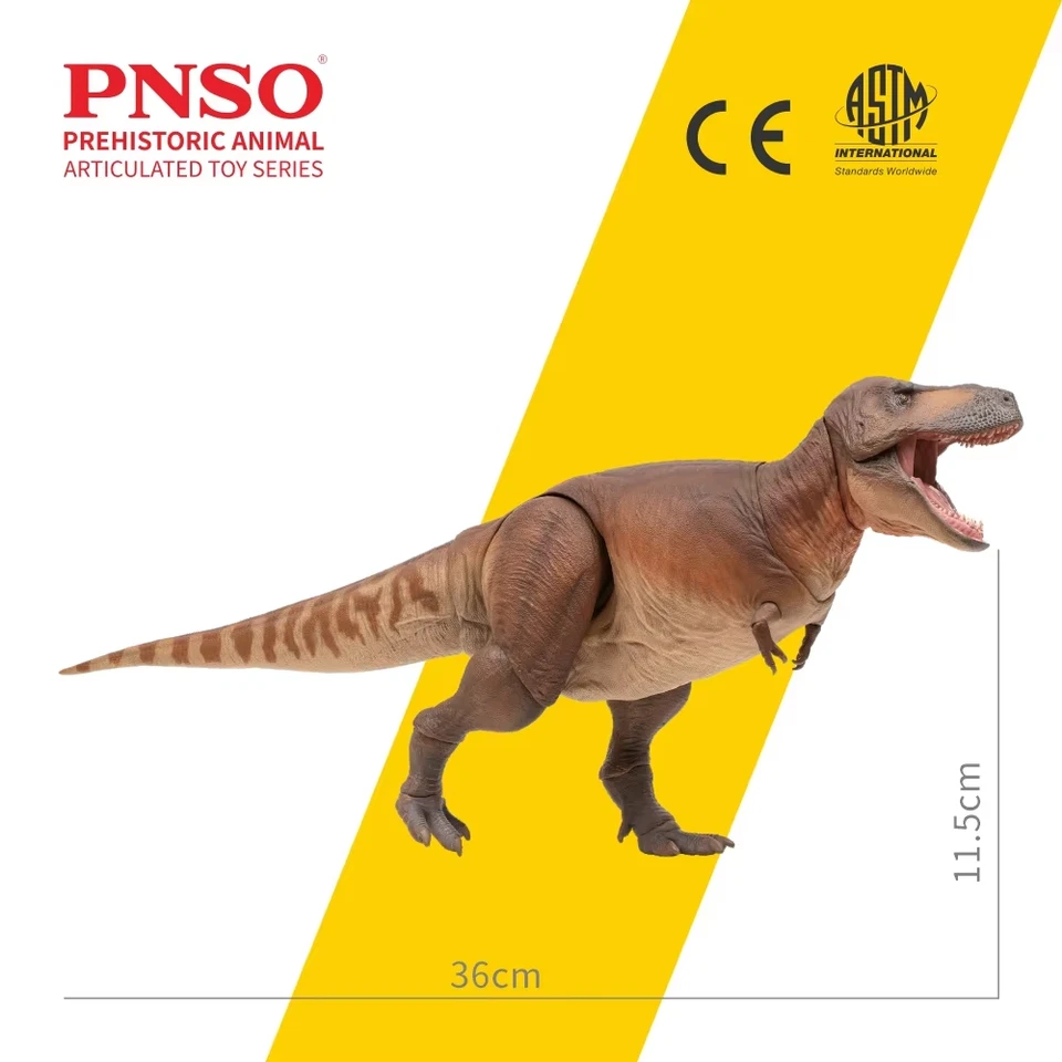 Figurine Tyrannosaurus Rex articulée animal dinosaure préhistorique 43 cm PNSO - Photo 4/4
