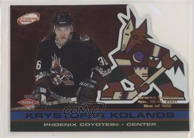 2001-02 Pacific Atomic Toronto National /500 Krys Kolanos Krystofer #121 2d8