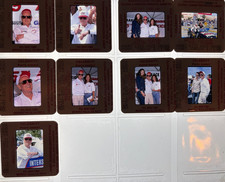 PAUL NEWMAN CANDID KATHY IRELAND ORIGINAL PHOTOS 35MM SLIDE TRANSPARENCY 867