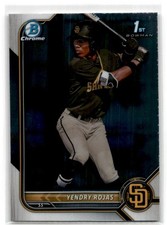 2022 Bowman Chrome #BCP-178 Yendry Rojas Prospects San Diego Padres
