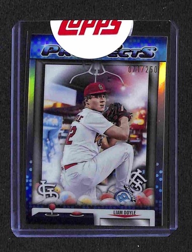 Liam Doyle #PP-4 2025 Bowman Draft Prized Prospects card