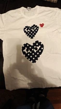 Comme des Garcons Play Hearts shirt men XXL