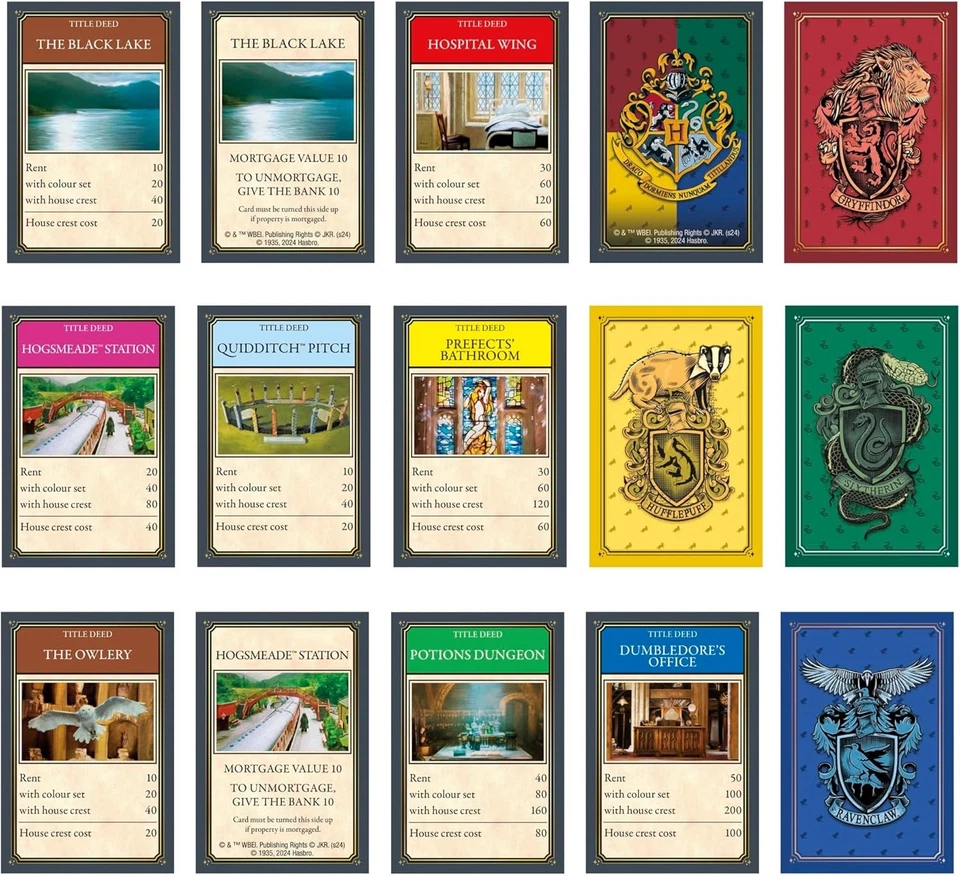 Hasbro Gaming Monopoly Harry Potter Edition Board Game (8+) - New & Sealed - Image 4 of 4