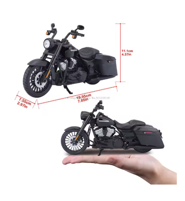 Maisto 1:12 Harley Davidson 2017 Road King Diecast Motorcycle