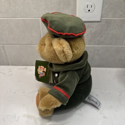 Vintage 70s Harrods Knightsbridge Plush Teddy Bear With Tags - Picture 3 of 7