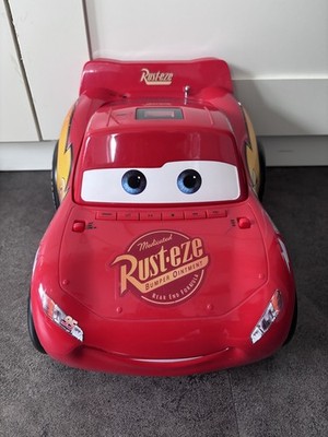DISNEY RADIO CD PLAYER C500BE CD BOOMBOX RUST-EZE FULGER MCQUEEN Cars RADIO CD